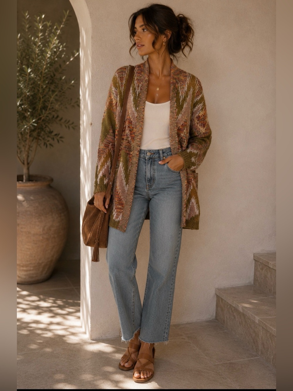 Lucky Brand vintage Cardigan